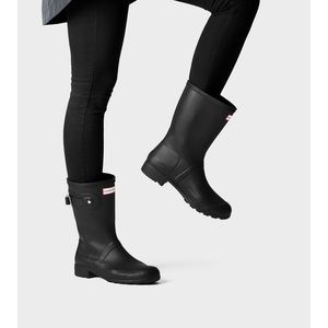 Hunter Women’s original tour short rain boots.